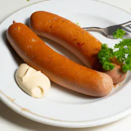 Weißwurstfrühstück mit süßem Senf